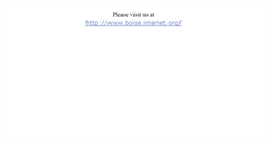 Desktop Screenshot of boise.imanet.org