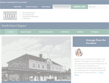Tablet Screenshot of northpenn.imanet.org